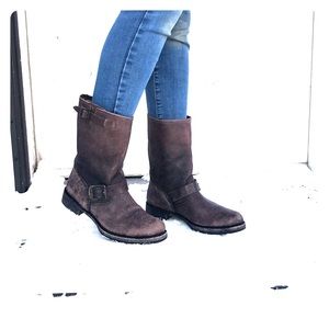 Frye Engineer Boots Size 9 Good Used Condition